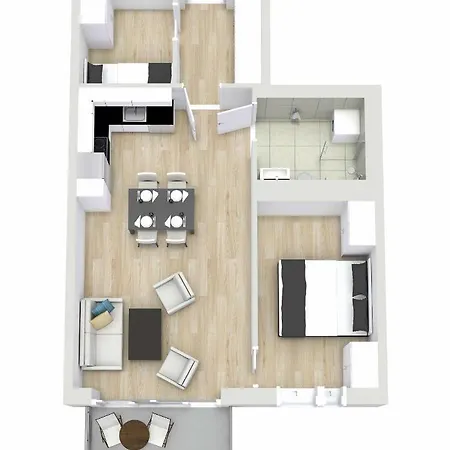 Luxury Downtown - Ap 401 Apartment *